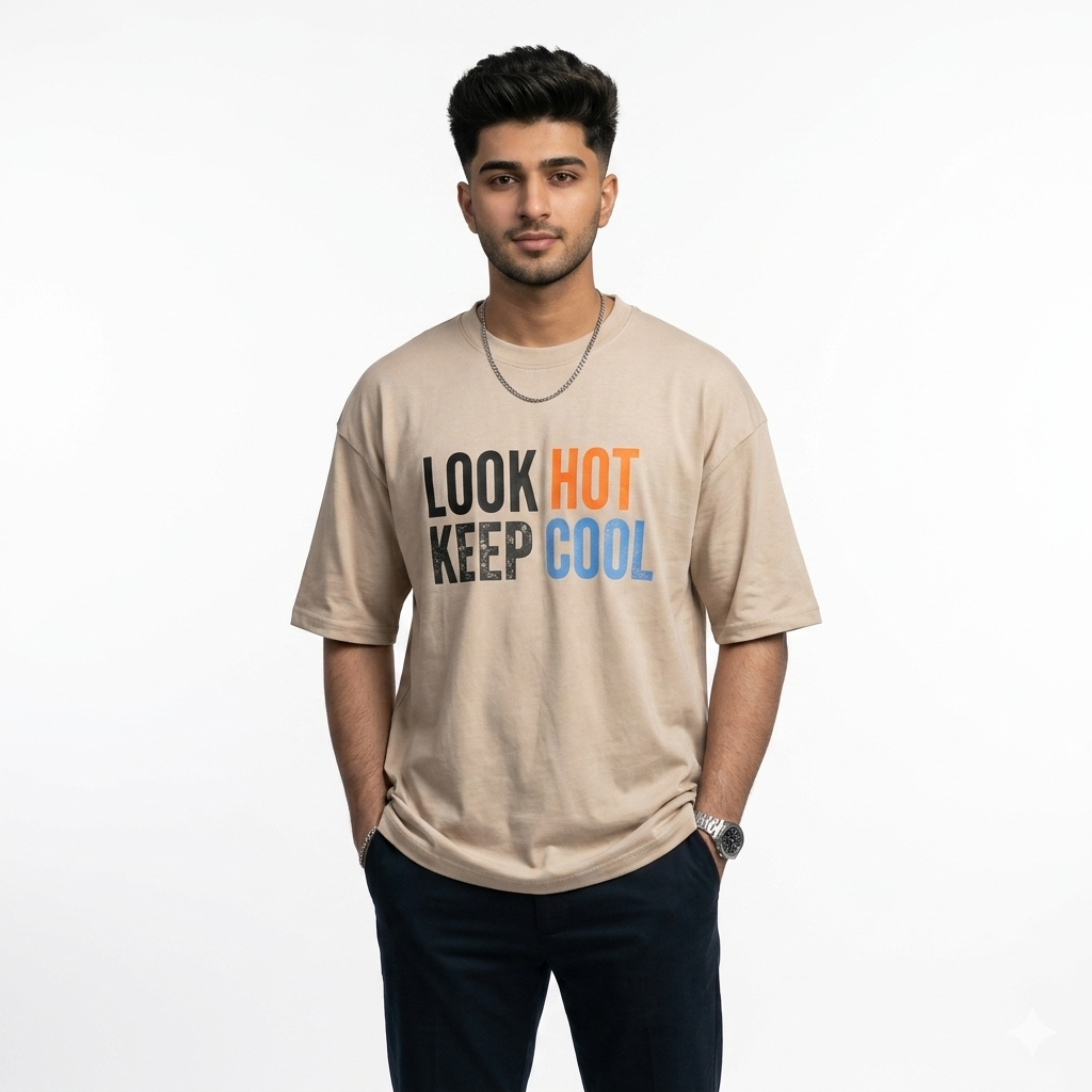 Self Obsessed Printed Baggy Tee